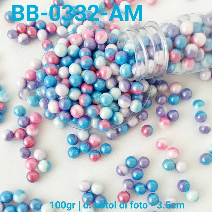 

GR-BB-0332 SPRINKLES SPRINKLE SPRINKEL 100GR MUTIARA MIX WATER COLOR OBRAL DISKON