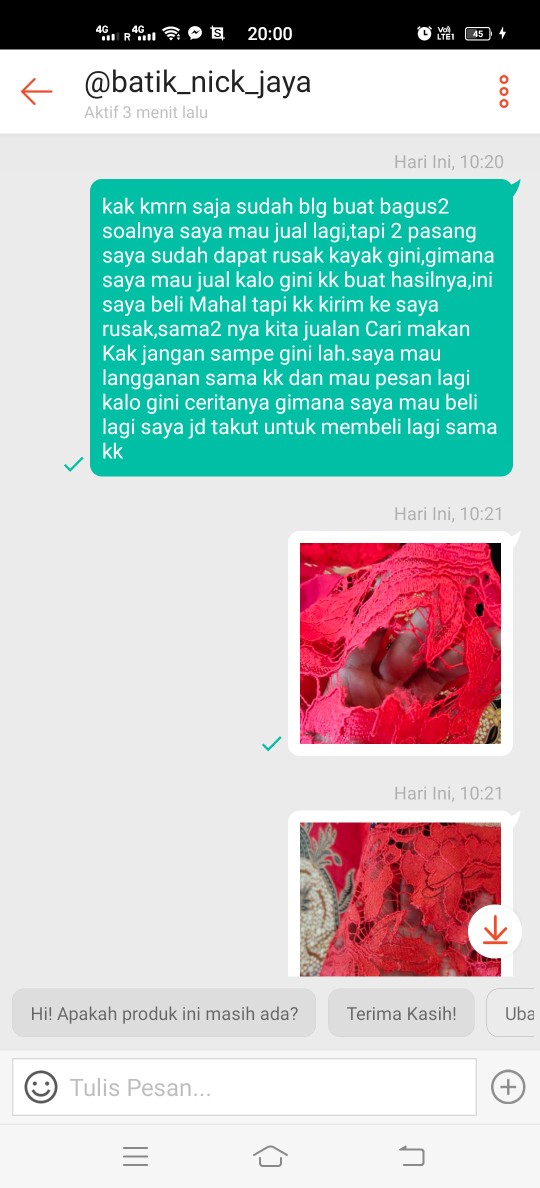 Dres Batik Solo Bahan Katun Halus