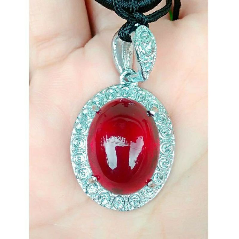 liontin batu akik merah Siem