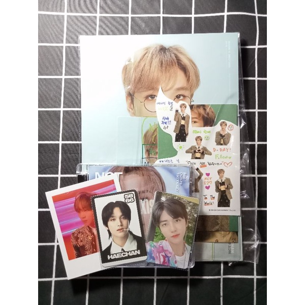 haechan korek trading card tc glitch mode glimo b ver. ver