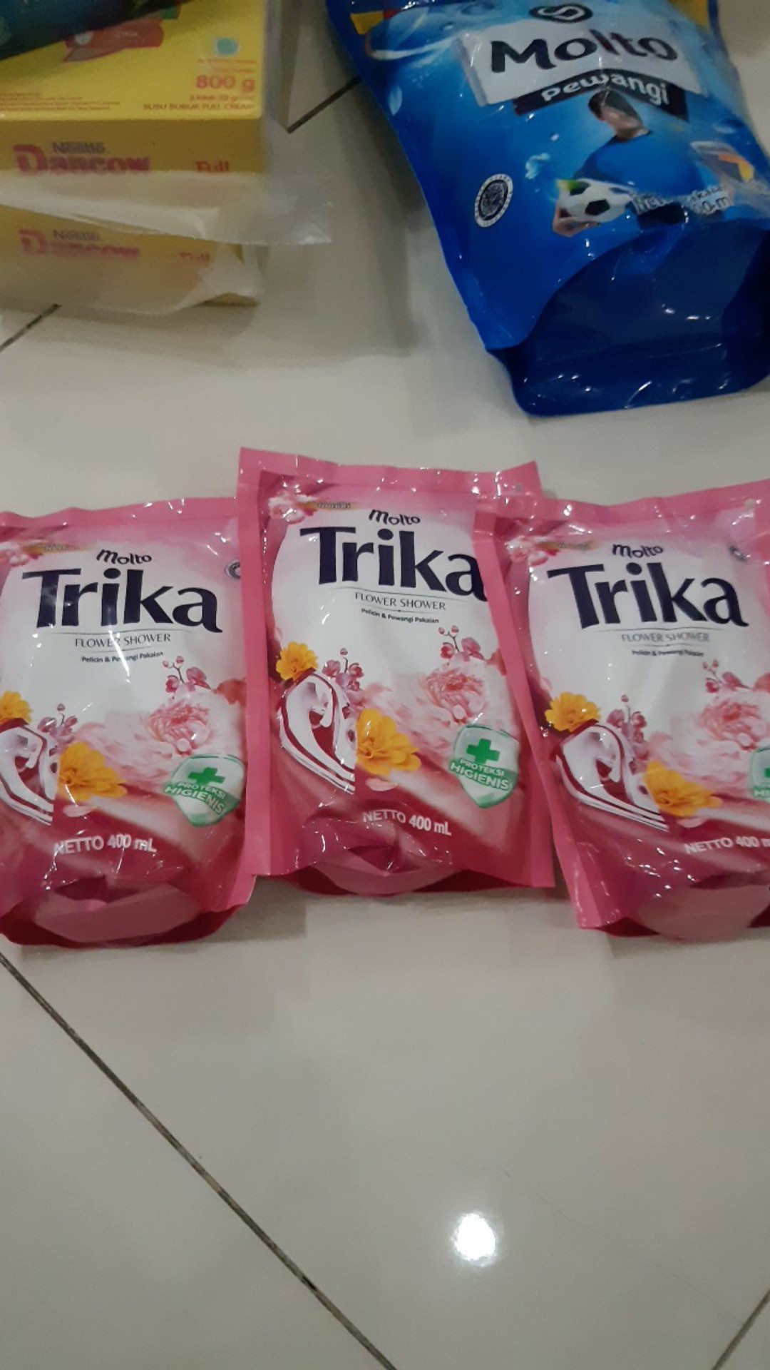 Molto Trika Pink Pouch 400ml