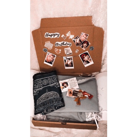 Gift box mukena sajadah
