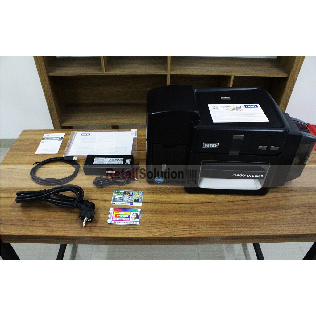 Printer ID Card - Fargo DTC1500 / DTC-1500 Dual Sided 300dpi