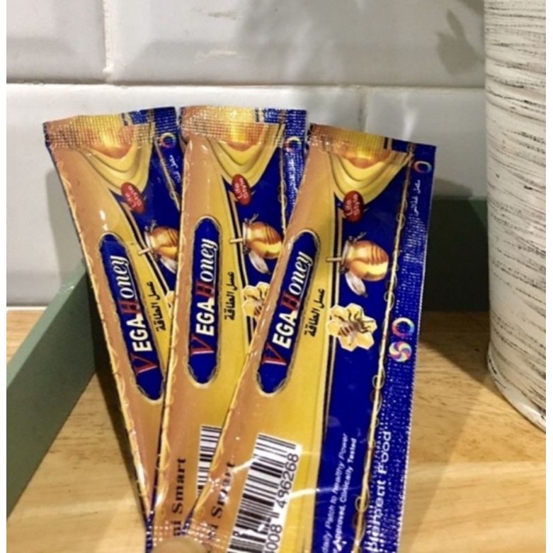 Madu Pria Vega Honey Supplement Food for Man 16 Gr Stamina Vitalitas Subur Jantan Kuat Sehat Bugar