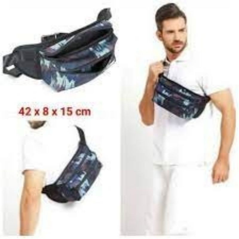 Tas Selempang Waistbag Pria ZETH SOPHIE MARTIN PARIS