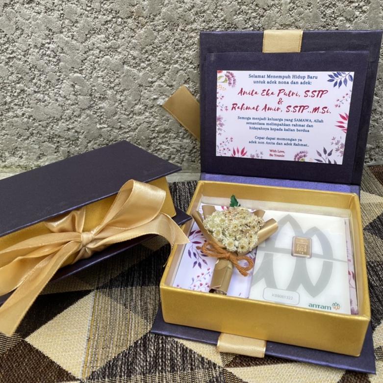 

[KODE MKKET] Gift Box Antam / Gift Box Emas