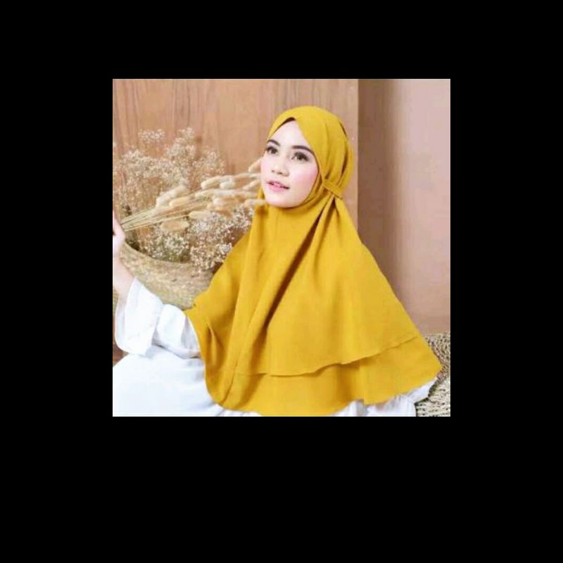 Bergo maryam 2 layer