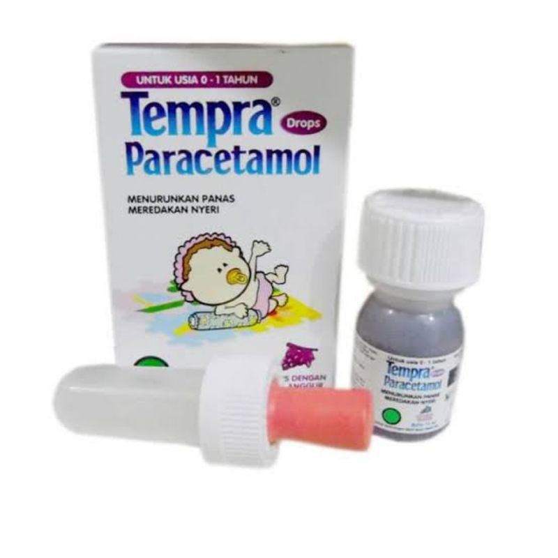 Tempra Drop 15 ml 0-2 Tahun Syrup Penurun Panas Bayi ORIGINAL-BPOM