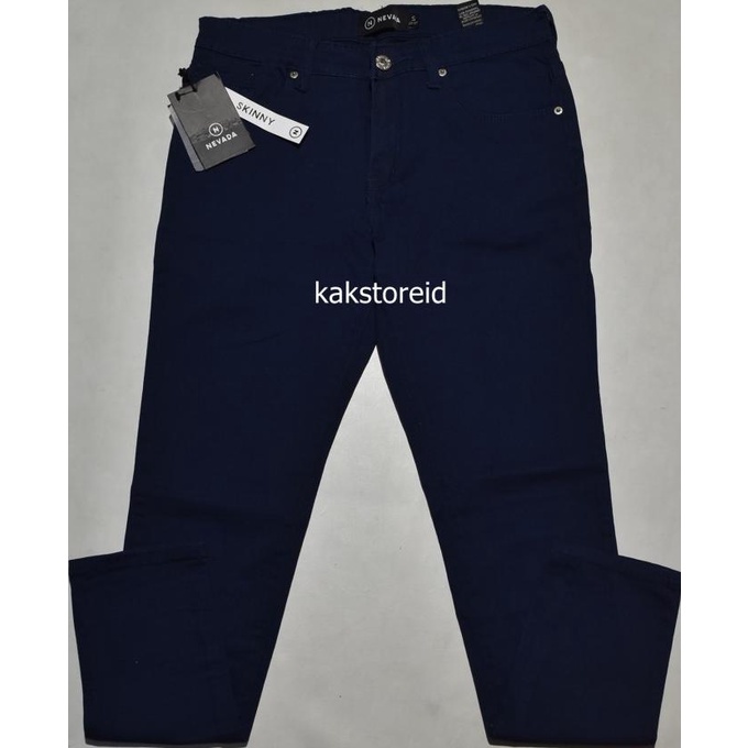 Celana Jeans Panjang Wanita NEVADA Navy Skinny JNY 09 ORIGINAL