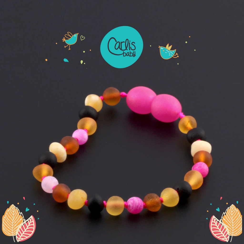 AGL41 Gelang Amber Tumbuh Gigi Bayi By Carlis Baby