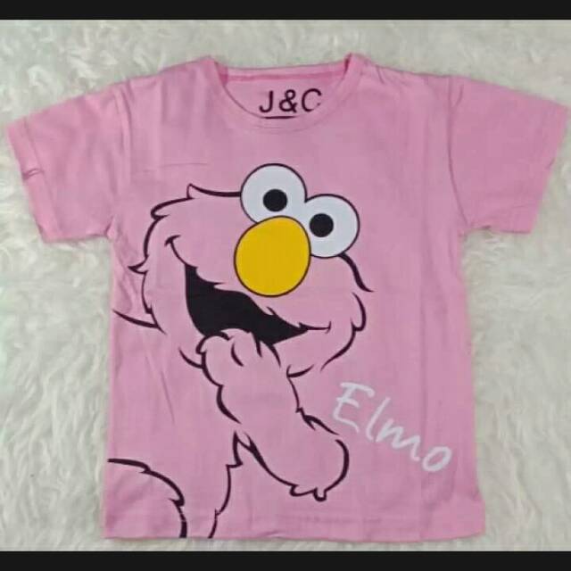 Kaos karakter anak elmo
