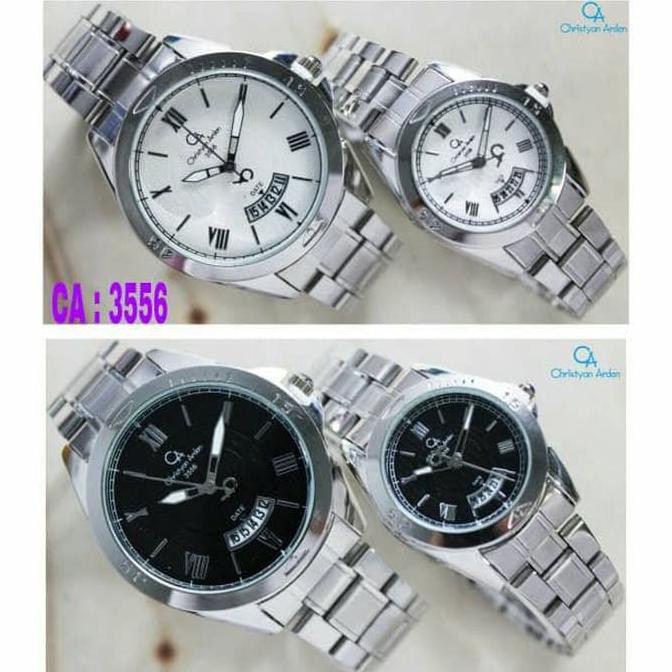 Pengiriman Cepat Jam Tangan Couple Christyan Arden 3556 PROMO | CUCI GUDANG | ON SALE | BANTING