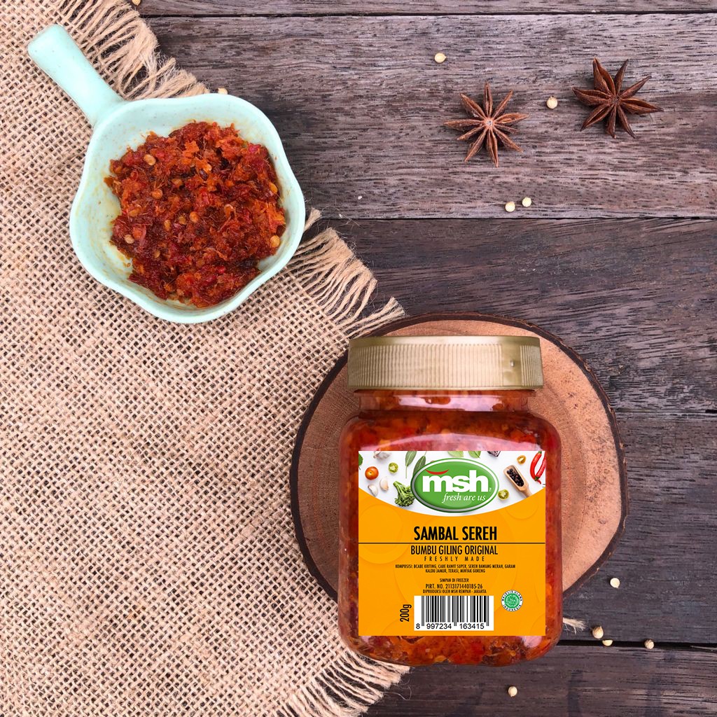

MSH Sambal Sereh 180 g