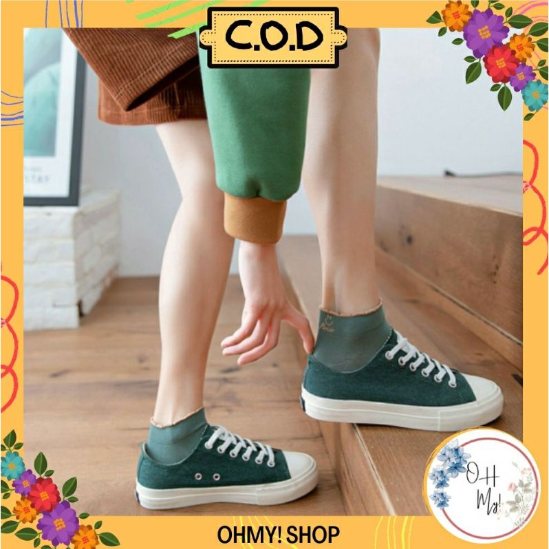 [ COD ] Kaos Kaki Wanita Semata kaki Ankle Cute Motif Smile / Kaos Kaki Lucu Import-3