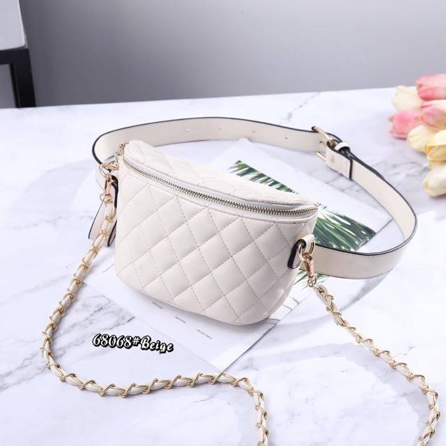 PROMO WAIST BAG SLING BAG TAS PINGGANG BISA SEGALA FUNGSI TAS BATAM IMPORT MURAH