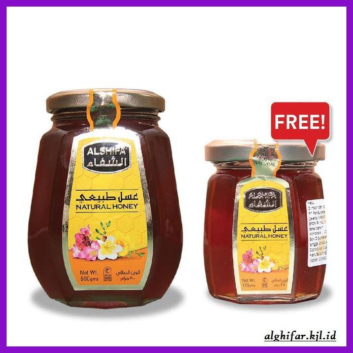 

MADU-MINUMAN- FREE AL SHIFA NATURAL HONEY 125GR AL SHIFA NATURAL HONEY 500 GR -ASLI-BUKAN-KAWE-KAWE-