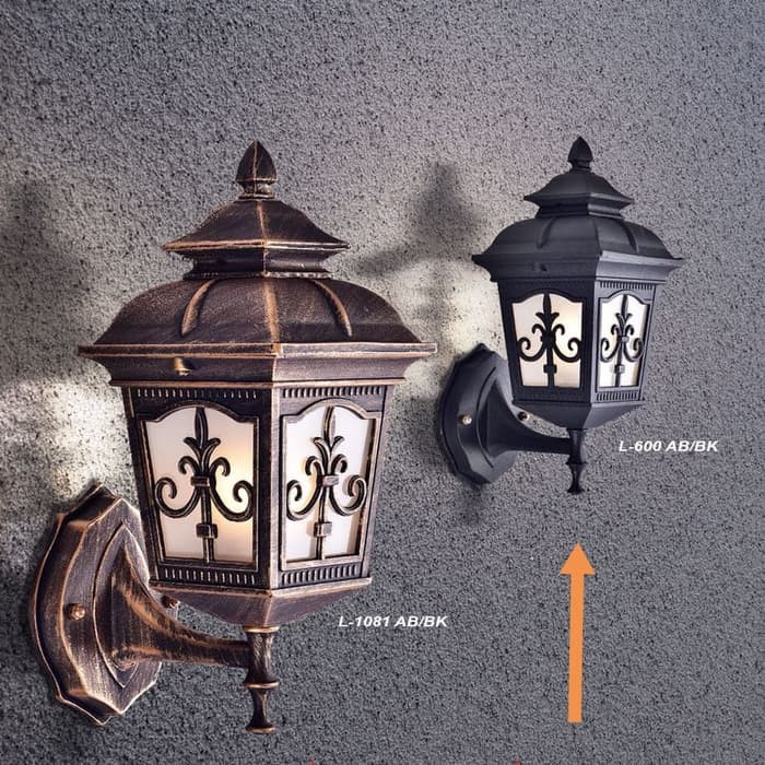 L600 Lampu Dinding waterproof outdoor retro anti hujan L600 Lampu Dinding waterproof outdoor retro anti hujan