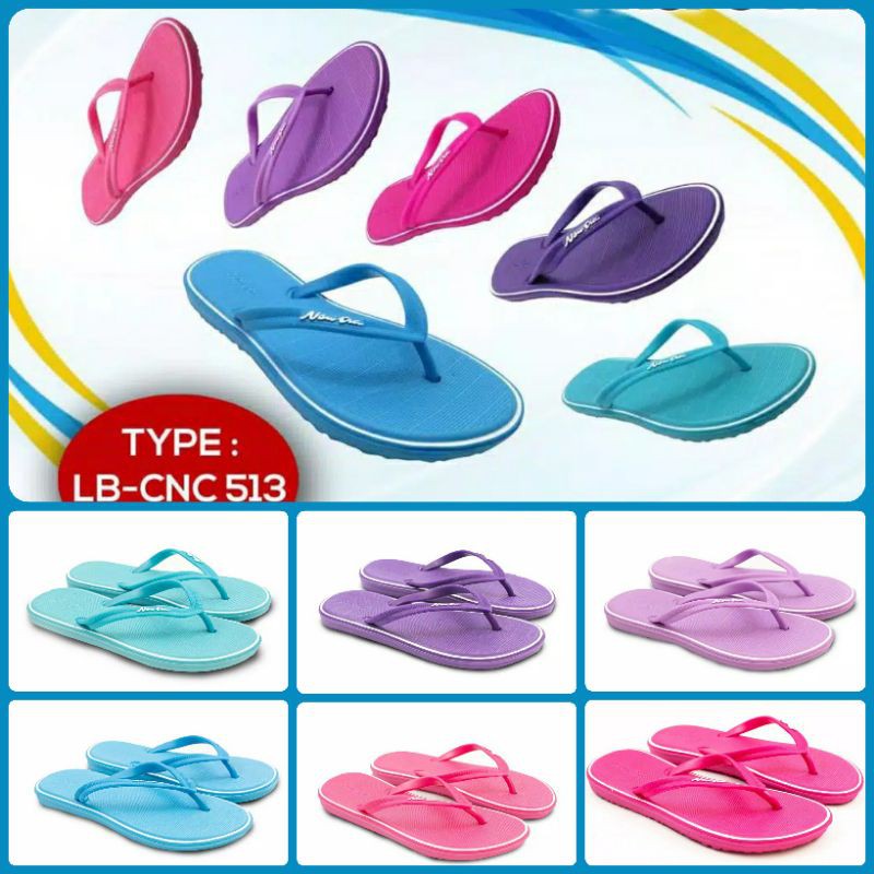 SANDAL JEPIT KARET WANITA NEW ERA LB CNC 513