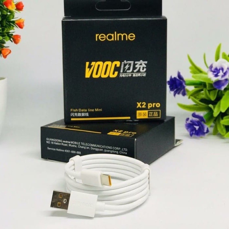 KABEL CHARGER TYPE C REALME SUPERVOOC FAST CHARGING KABEL DATA REALME VOOC TYPE C