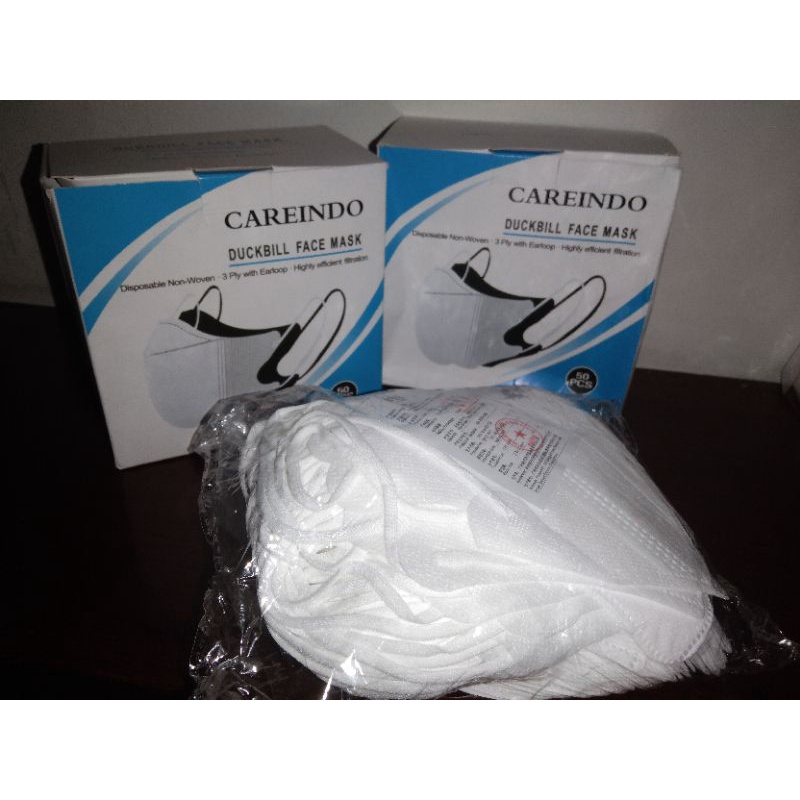 Masker CAREINDO DUCKBILL FACE MASK PUTIH