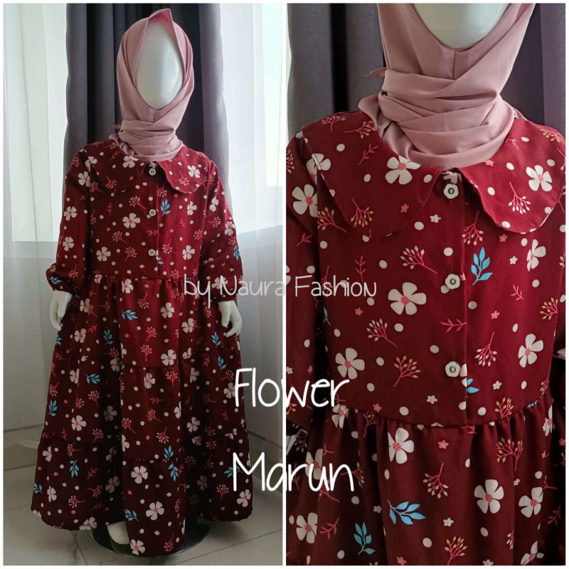 Gamis Kanaya ibu dan anak usia 1-10th