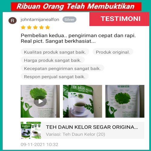 

TEH Herbal Daun Kelor 50gr Daun Kelor / Moringa / Rempah / JSR 100% PREMIUM QUALITY Obat Kanker Asma