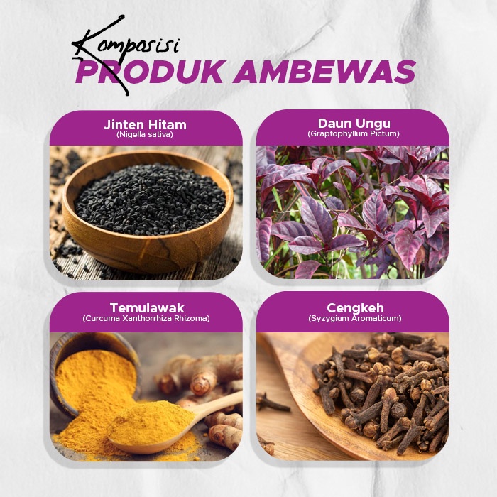 Ambewas Paket Bundling 2 Botol Capsule