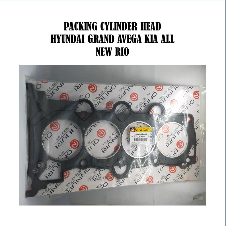 Jual Packing Head Grand Avega All New Rio Gasket Packing Perpak Cylinder Head Hyundai Grand