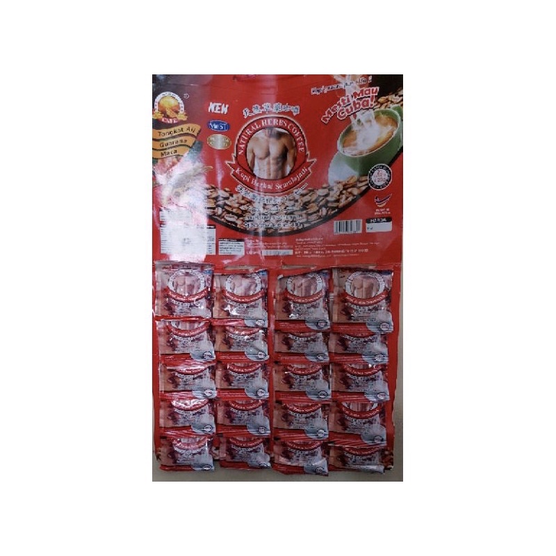 

kopi herbal tradisional (1renteng isi 20sachet)