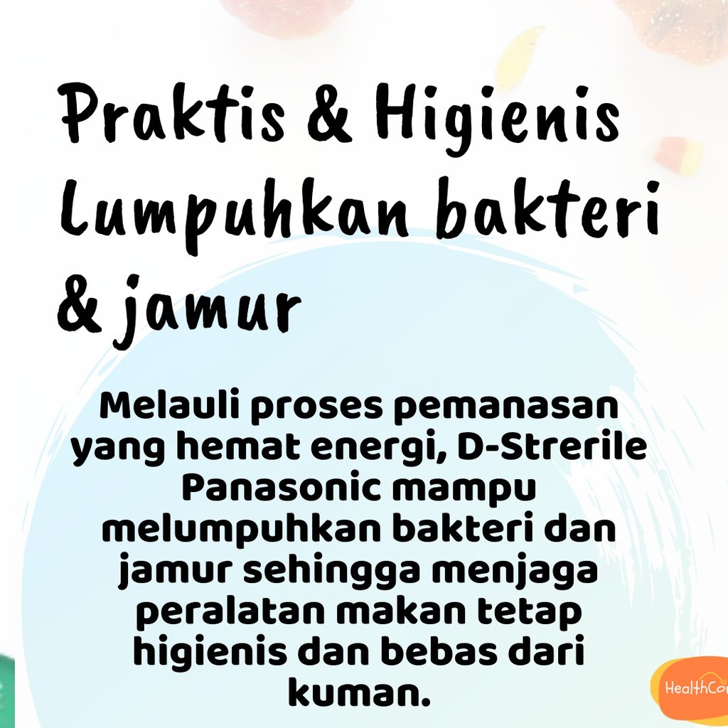 Panasonic Dsterile Sterilizer Dish / Pengering dan Steril Botol