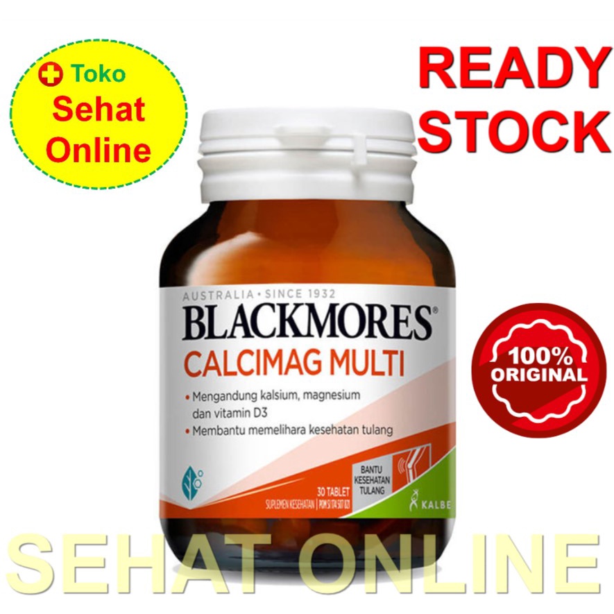 BPOM Kalbe Blackmores Calcimag Multi (Kalsium Tulang)