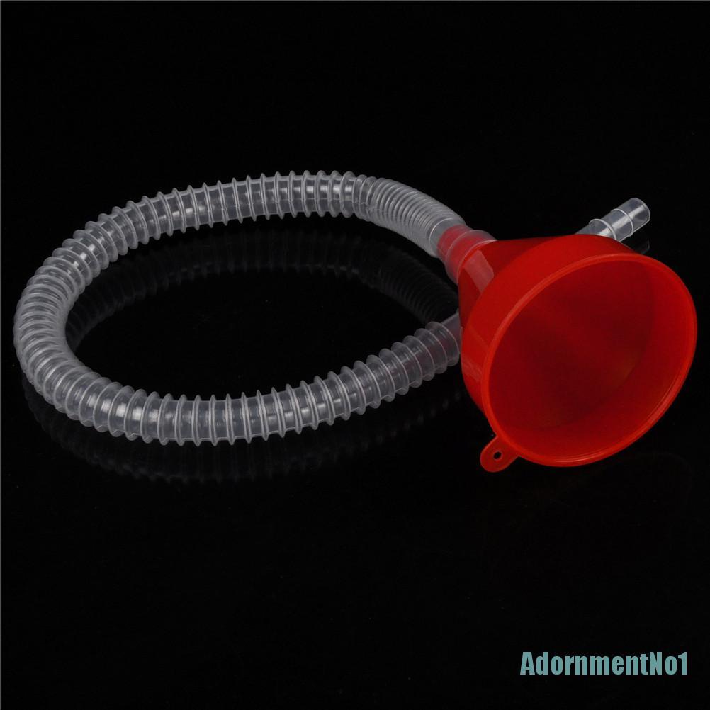 (AdornmentNo1) Corong Saringan Flexible Warna Merah Untuk Mobil / Motor