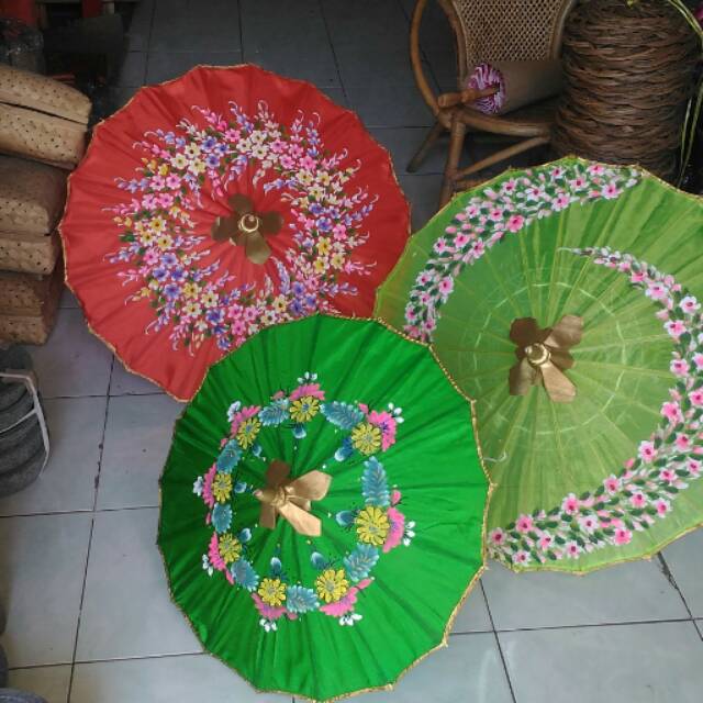 PAYUNG GEULIS KAIN LUKIS