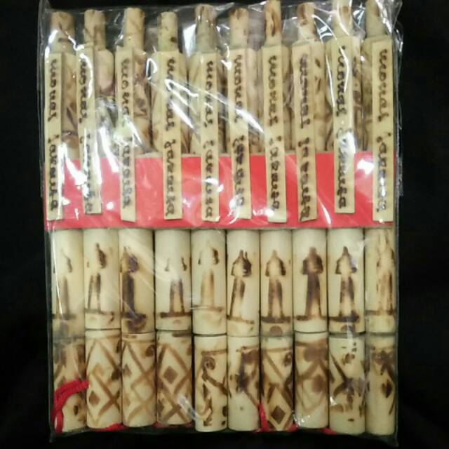 

pulpen bambu monas. isi 10 pcs