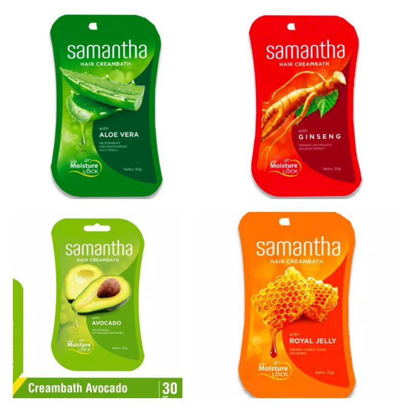 *galerybeautysemarang* Hair Creambath Samantha Sachet 30gr Terlaris