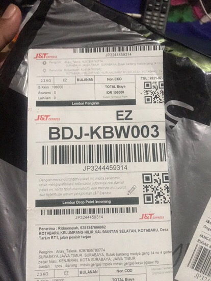 Mesin Gergaji Triplek Mesin Gergaji Kayu Jigsaw Hyuga Import