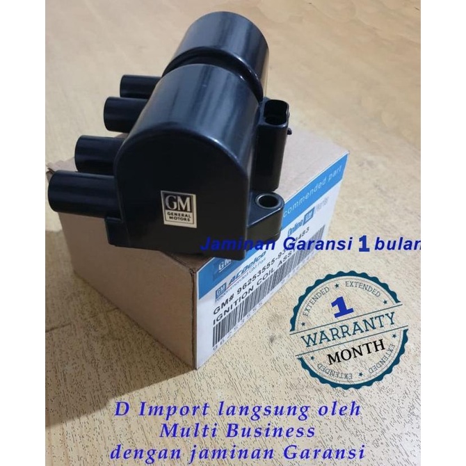 GENUINE IGNITION COIL CHEVROLET AVEO-CAPTIVA-SPARK-OPTRA 2004 - 2008