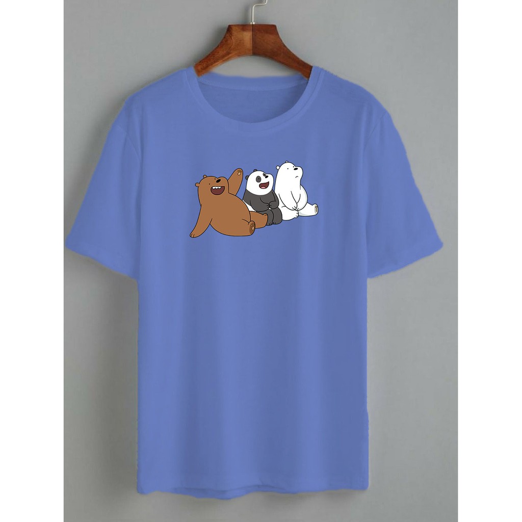 kaos THREE BEAR SANTUY / kaos wanita/ KATUN 24S