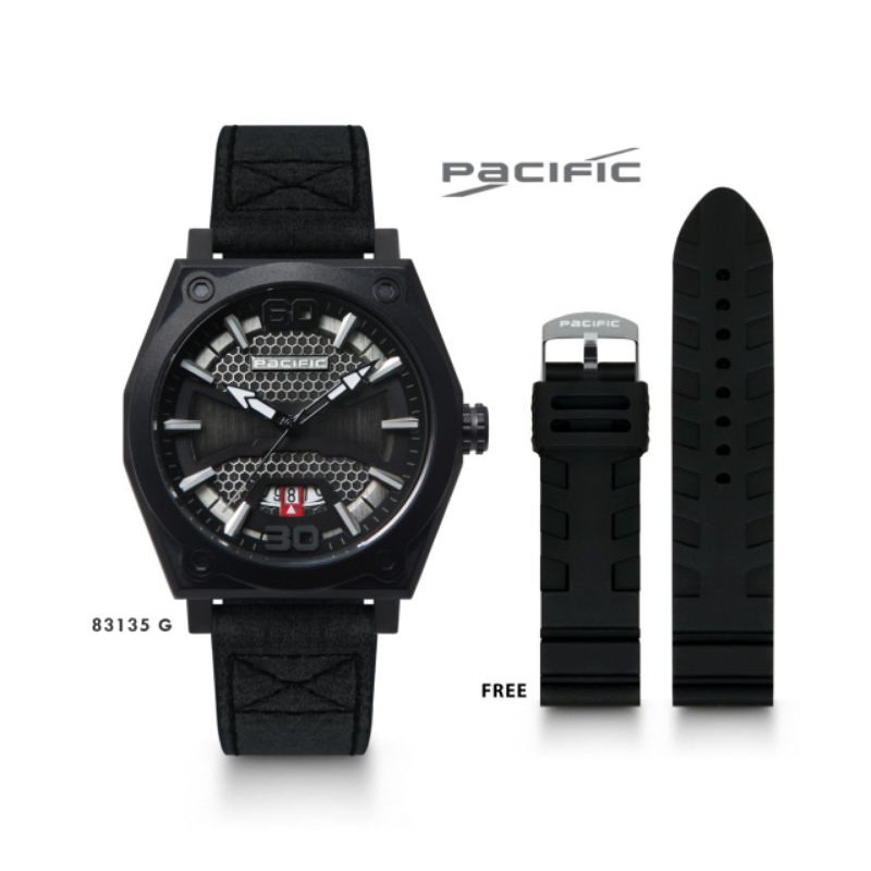 Jam Tangan Pria Pacific Original 83135 Gratis Ongkir Cod