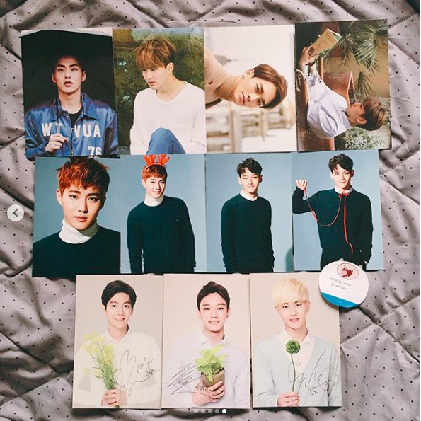EXO SING FOR YOU, EXODUS COEX SUM, NATURE REPUBLIC POSTCARD / PHOTOCARD