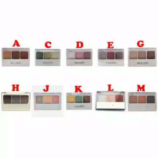 ❣️Rakkistore99❣️Wardah Eyeshadow seri A - N (100% Original)