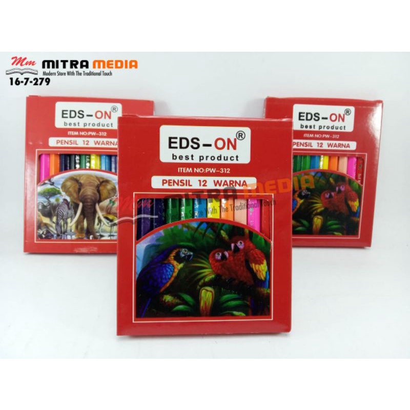 

PENSIL WARNA 12 PDK EDS-ON PW-312