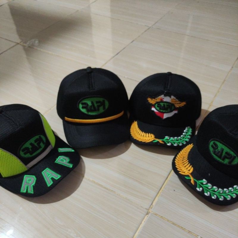 TOPI RAPI BAHAN JARING/ DOBEL MES