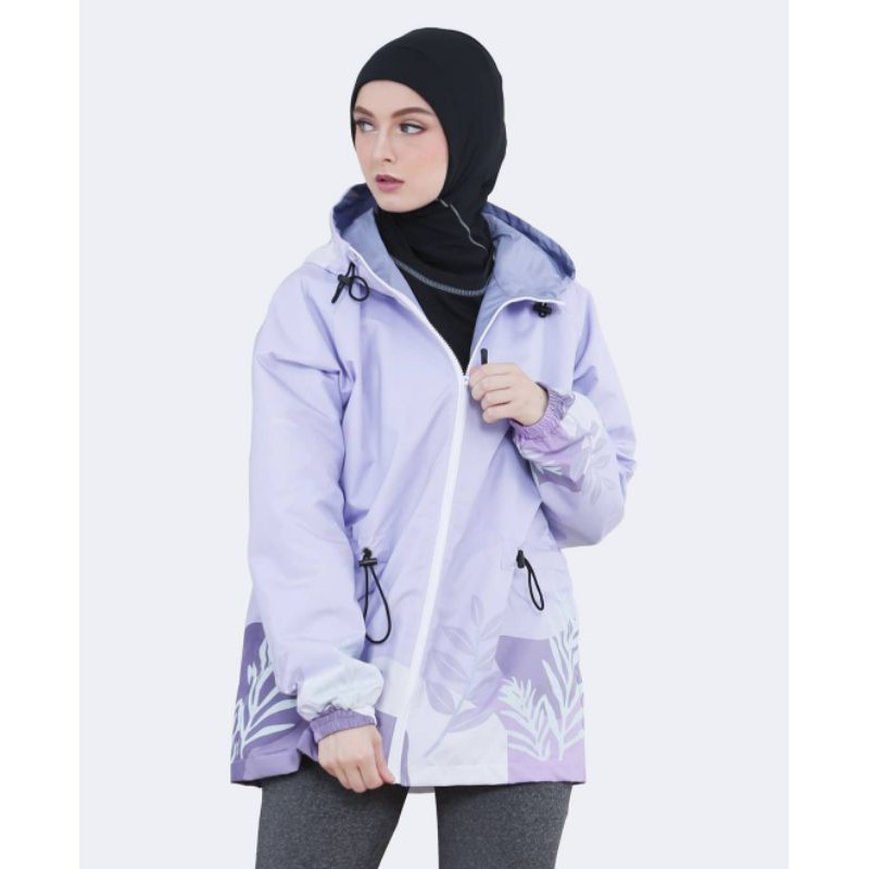 baju jacket premium sporte lilac ungu