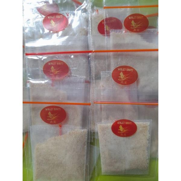 

sarang walet hancuran lembut 1 Gram asli 100%
