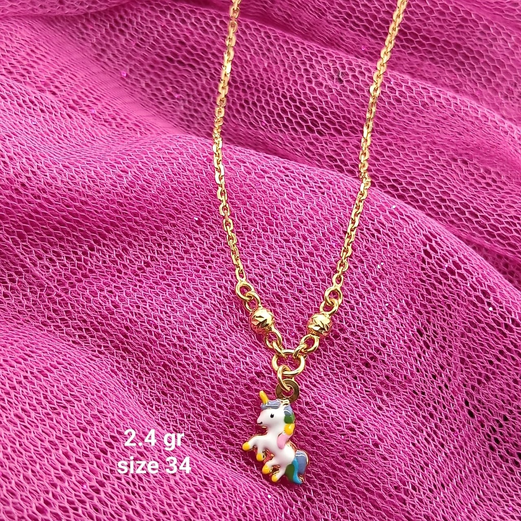Kalung Anak emas 8K - 2.4 gr Kadar 375  - 63