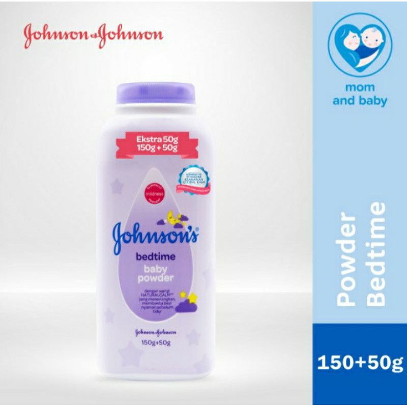 Johnsons Baby Bed Time Powder - Johnson Bedak Bayi Bedtime Ungu