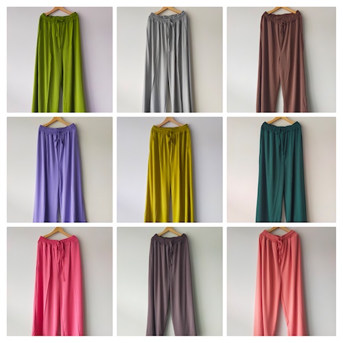 AG - Celana Kulot Wanita Bahan Katun Jersey Premium - QueenRiona Edition