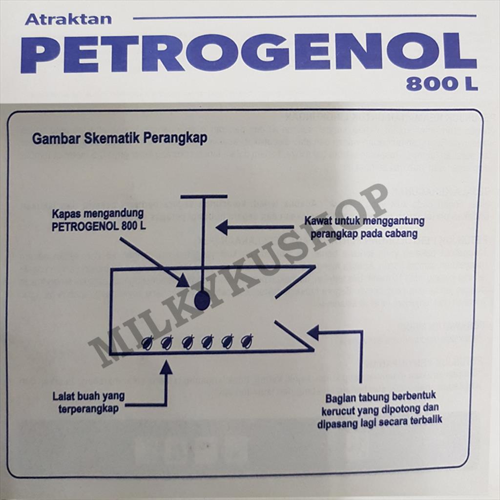 PETROGENOL 800L 5 ML PERANGKAP LALAT BUAH INSEKTISIDA