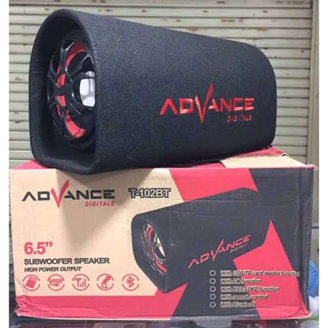 Speaker karaoke Advance T-102BT AC/DC Bluetooth +Remote